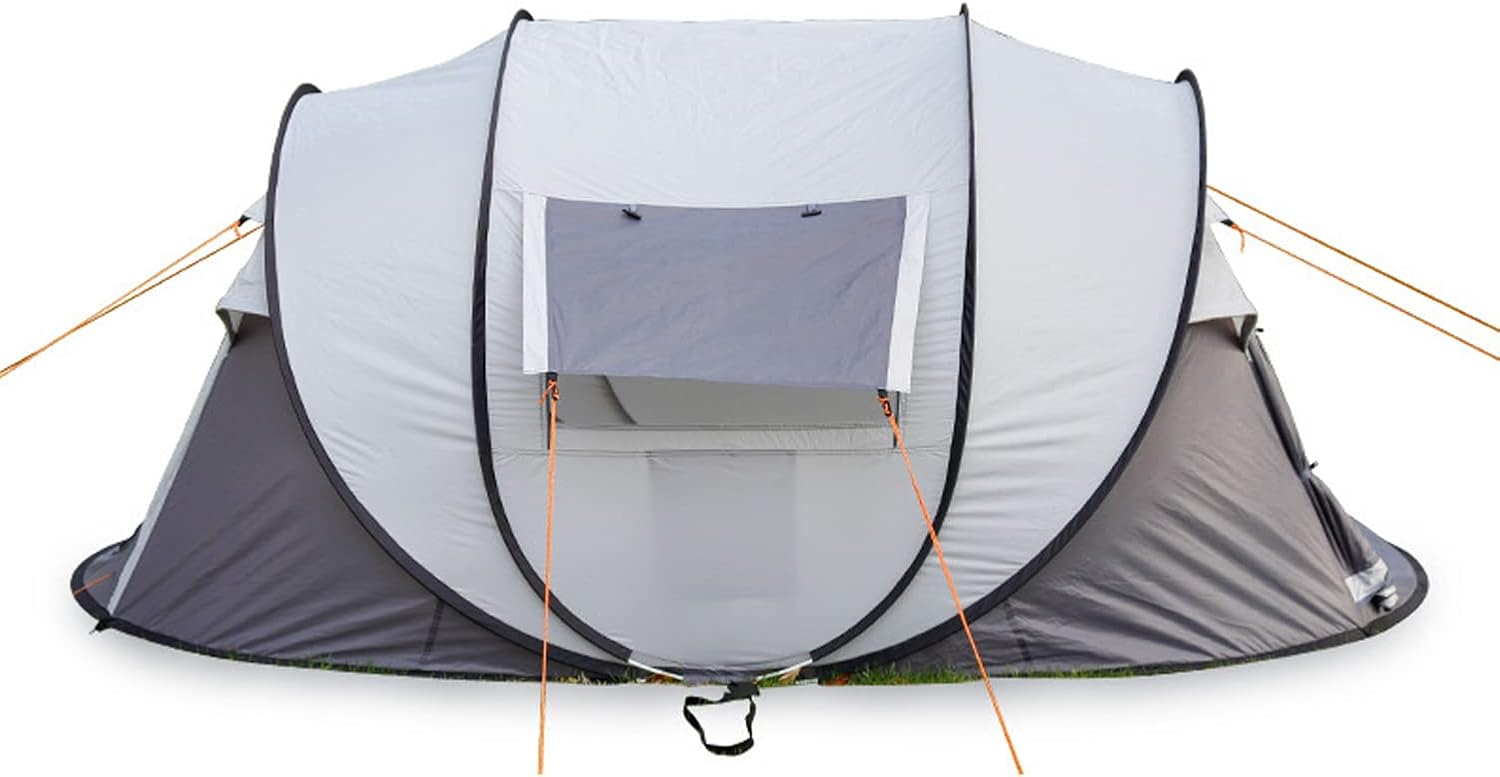 Modern Outdoor Living 4 Man Lightweight, Waterproof FAST 30 Seconds PITCH Pop-up Dome Tent, Ideal for Festivals, Camping, Beach, Garden, Hiking, Blue - Image 6