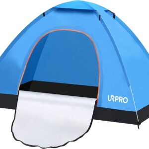 URPRO instant automatic pop up tent, 2 Person Lightweight Tent,Waterproof Windproof, UV Protection, Perfect for Beach, Outdoor, traveling,hiking,camping, hunting, fishing