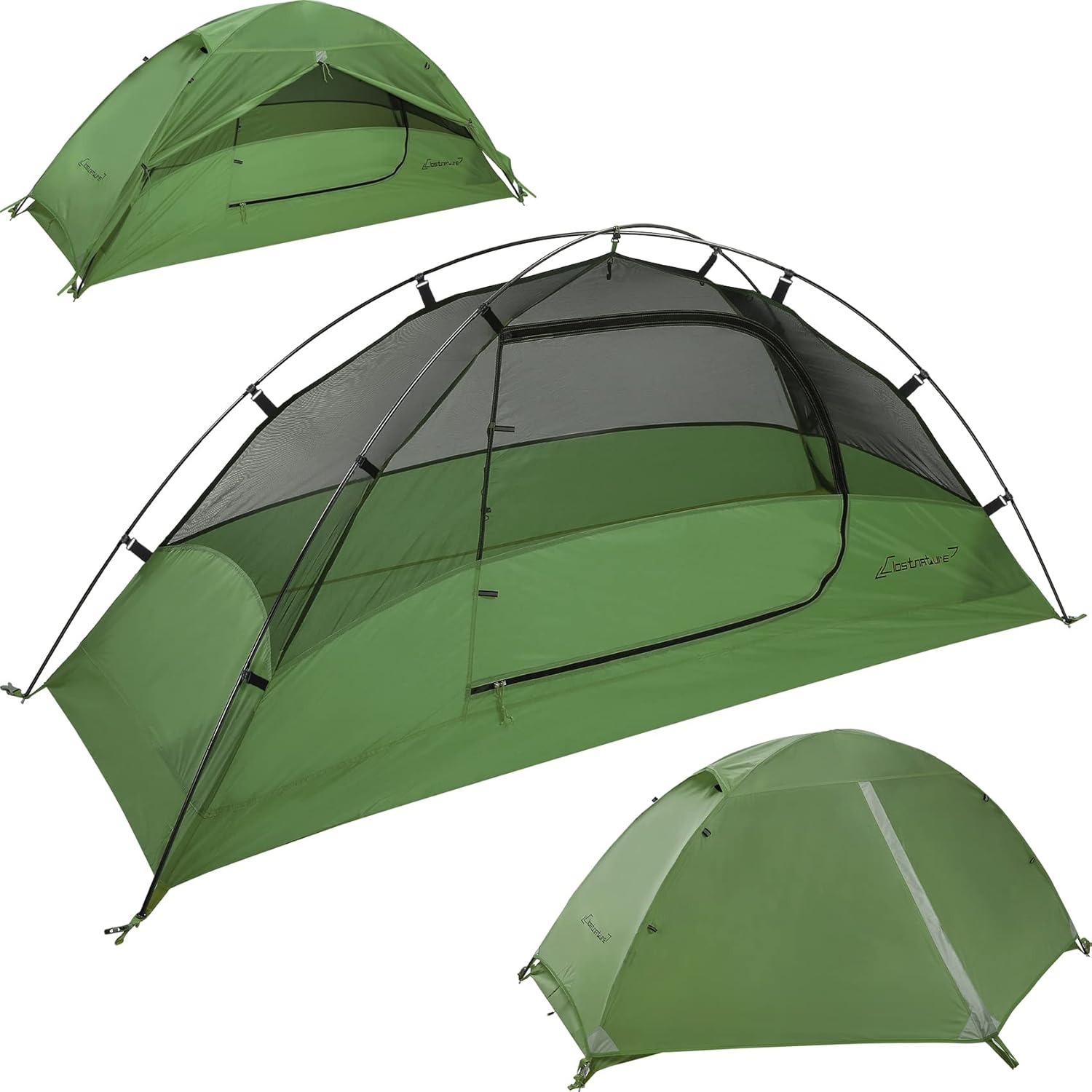 Clostnature Crux Lightweight Camping Tent - 1/2/3/4 Man Tent, Waterproof & Windproof 3 Season Tent, Double Layer, Compact Easy Setup Design for Hiking, Backpacking, Festivals, Family Camping, Outdoor