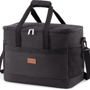Lifewit Soft Cooler Bag with Hard Liner, Large Insulated Picnic Lunch Bag Box Soft-Sided Cooling Bag for Camping/BBQ/Family Outdoor Activities