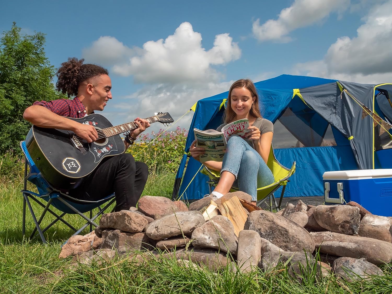 Coleman Tent Octago, 3 Man Tent Ideal for Camping in the Garden, Dome Tent, Waterproof 3 Person Camping Tent with Sewn-in Groundsheet - Image 12