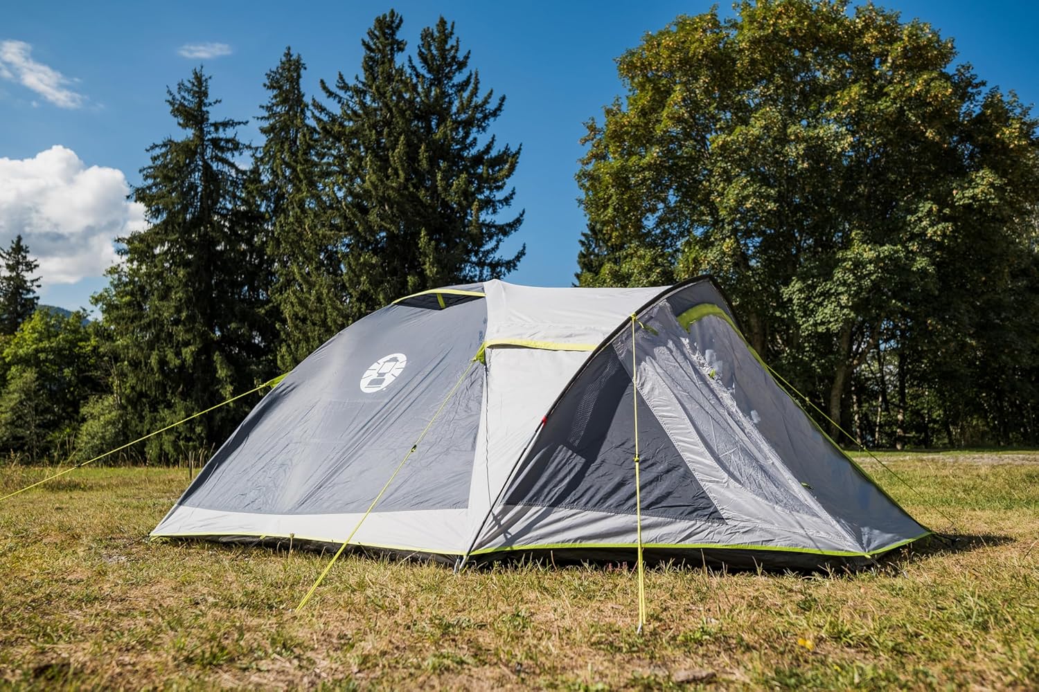 Coleman Tent Darwin 2-4 Person | Compact Lightweight Dome Tent | Models with Darkened Bedroom | Camping, Festival and Hiking Tent | 4500mm Waterproof | with Sewn-in Groundsheet - Image 20